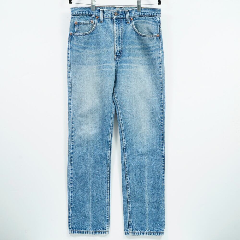 Vintage 80s Levi's 505-0217 Jeans Red Tab USA Made 33x31 (32x30 Actual)